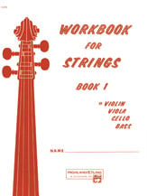 Workbook for Strings Volume 1 Violin string method book cover